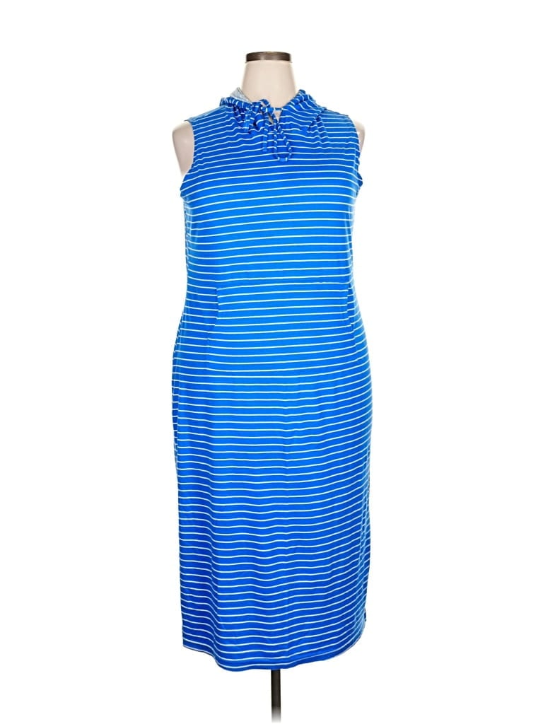 Pre-owned Rouge Casual Dress In Blue