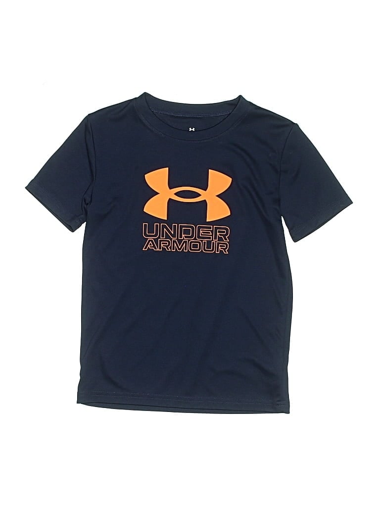 Pre-owned Under Armour Kids' Active T-shirt In Blue