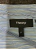Theory 100% Cotton Blue Short Sleeve Blouse Size P (petite) - photo 6