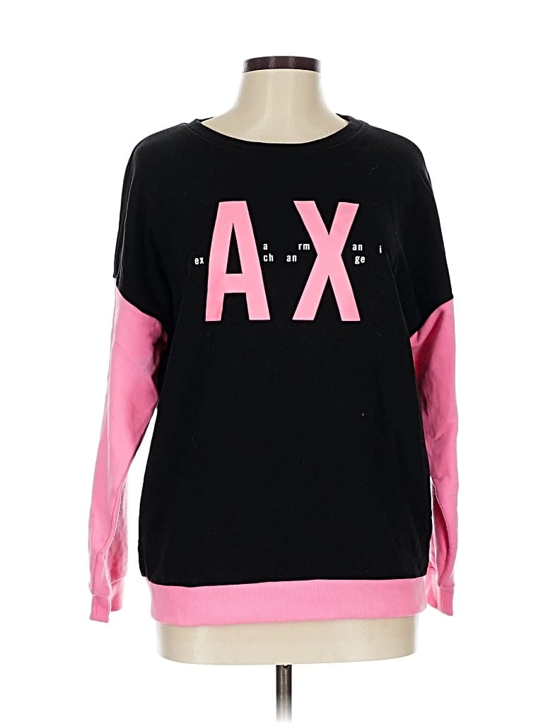 Pre-owned Armani Exchange Sweatshirt In Pink