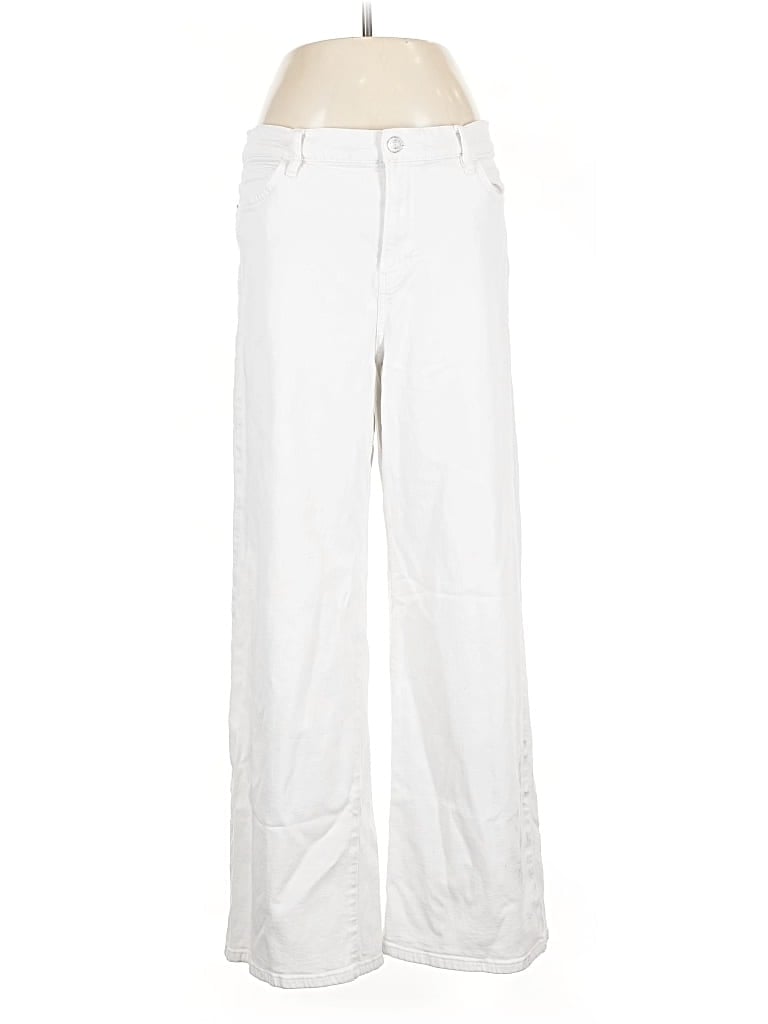 Pre-owned Frame Jeans In White