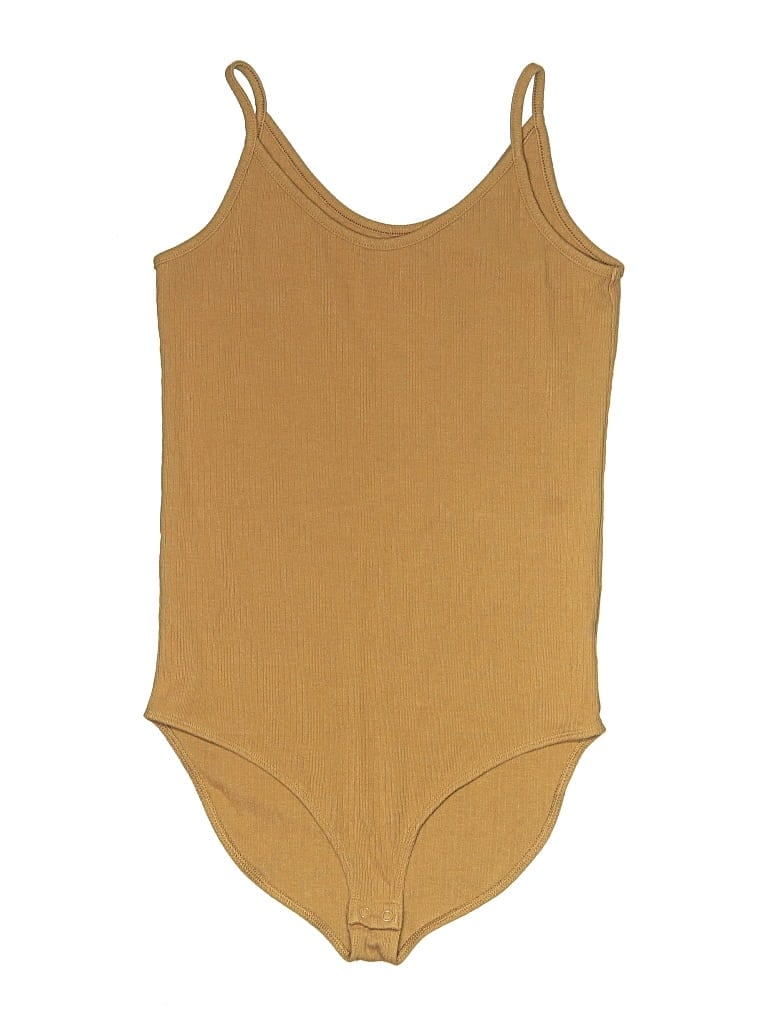 Pre-owned Gap Bodysuit In Gold