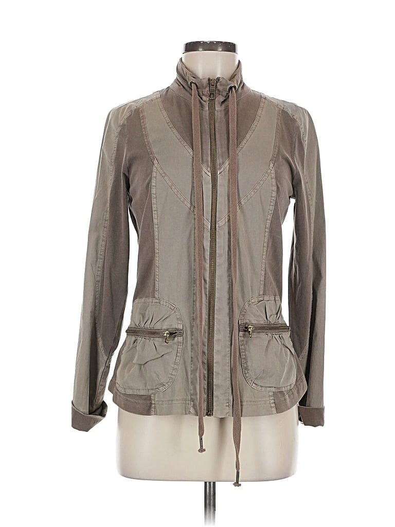 Pre-owned Xcvi Jacket In Gray