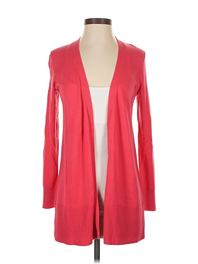 Talbots Cardigan Sweater In Red