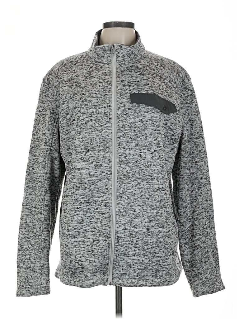 Pre-owned Assorted Brands Cardigan Sweater In Gray