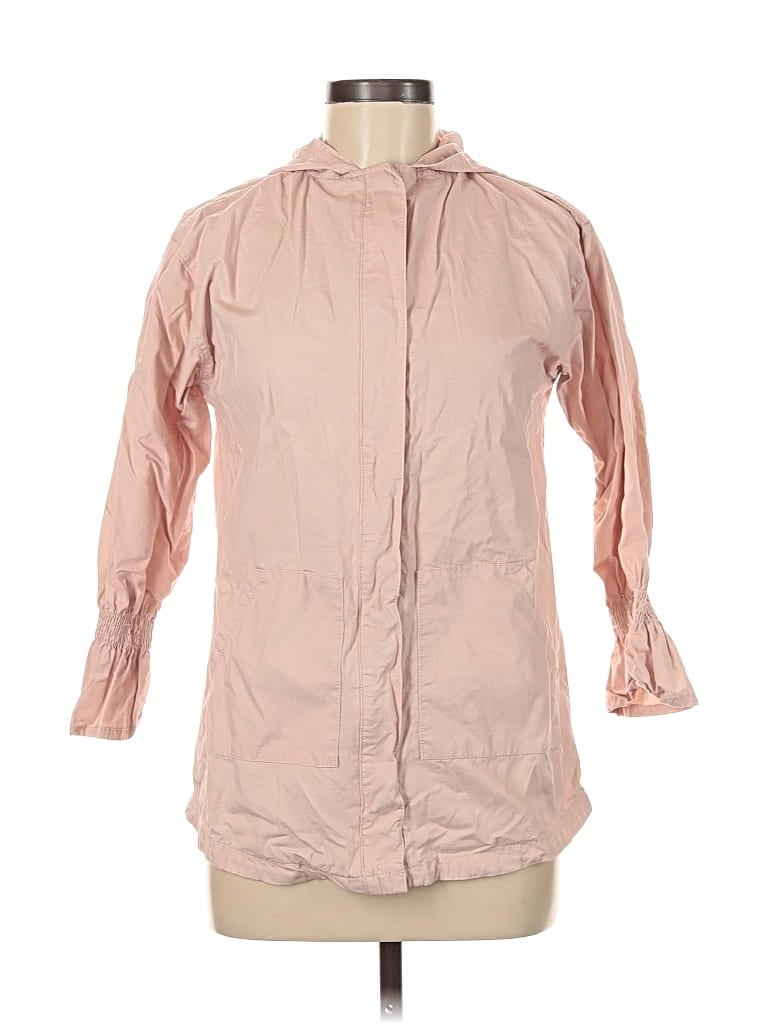 Pre-owned Stem Raincoat In Pink