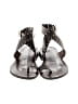 Wrap Black Brown Sandals Size 4 - photo 2