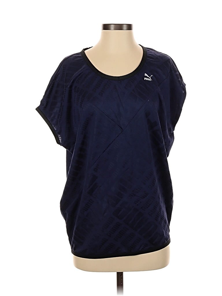 Pre-owned Puma Active T-shirt In Blue