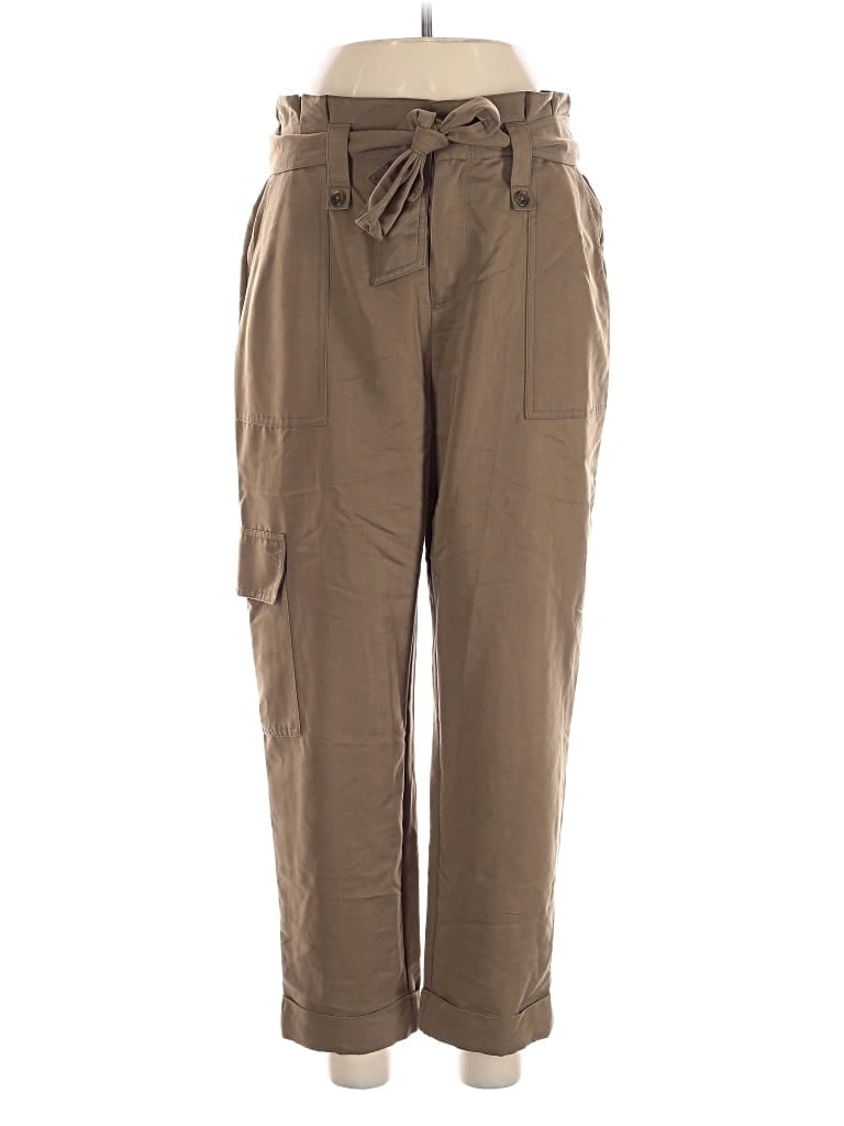 Pre-owned Popsugar Cargo Pants In Brown