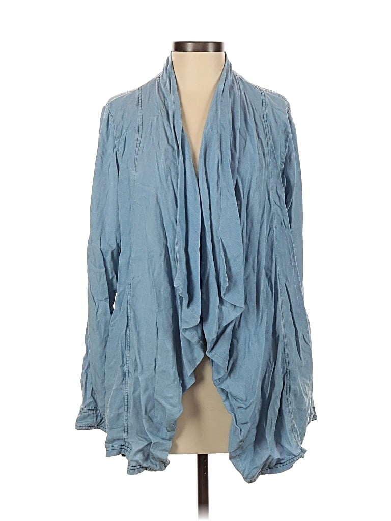 Pre-owned Cotton On Cardigan Sweater In Blue