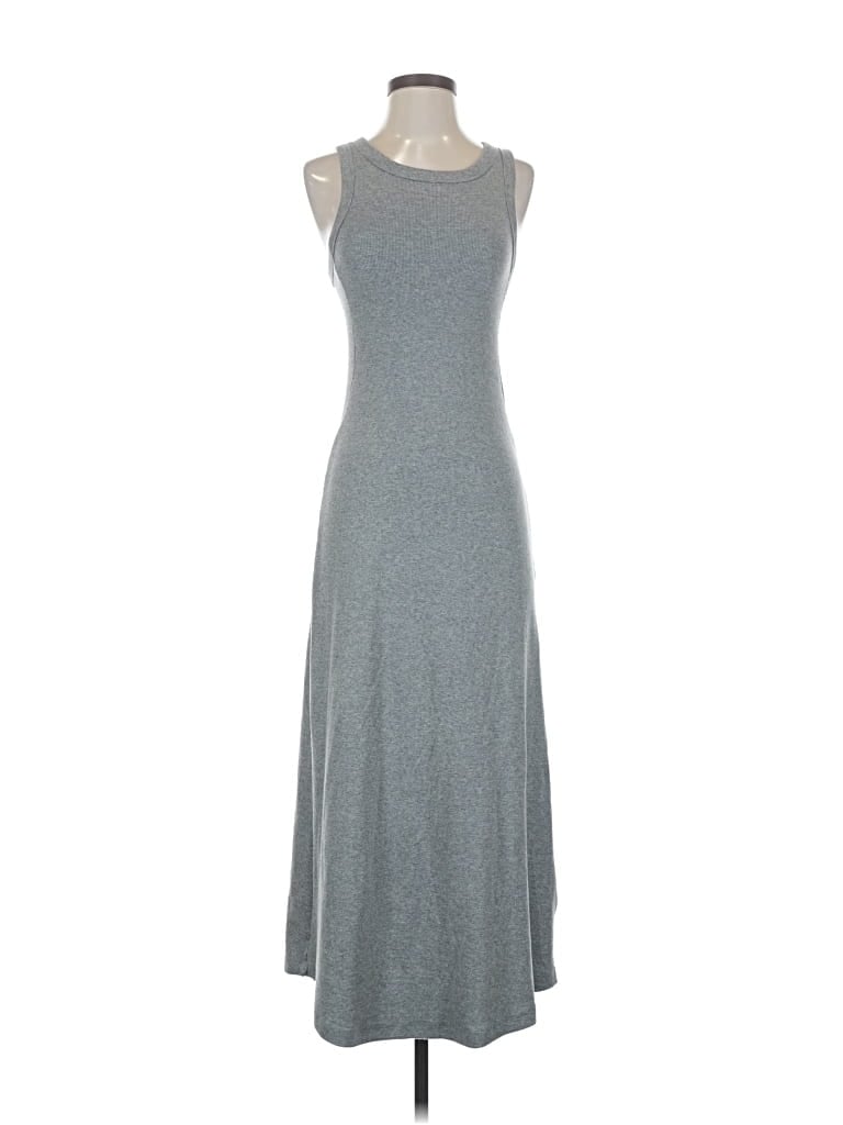 Pre-owned Ayr Casual Dress In Gray