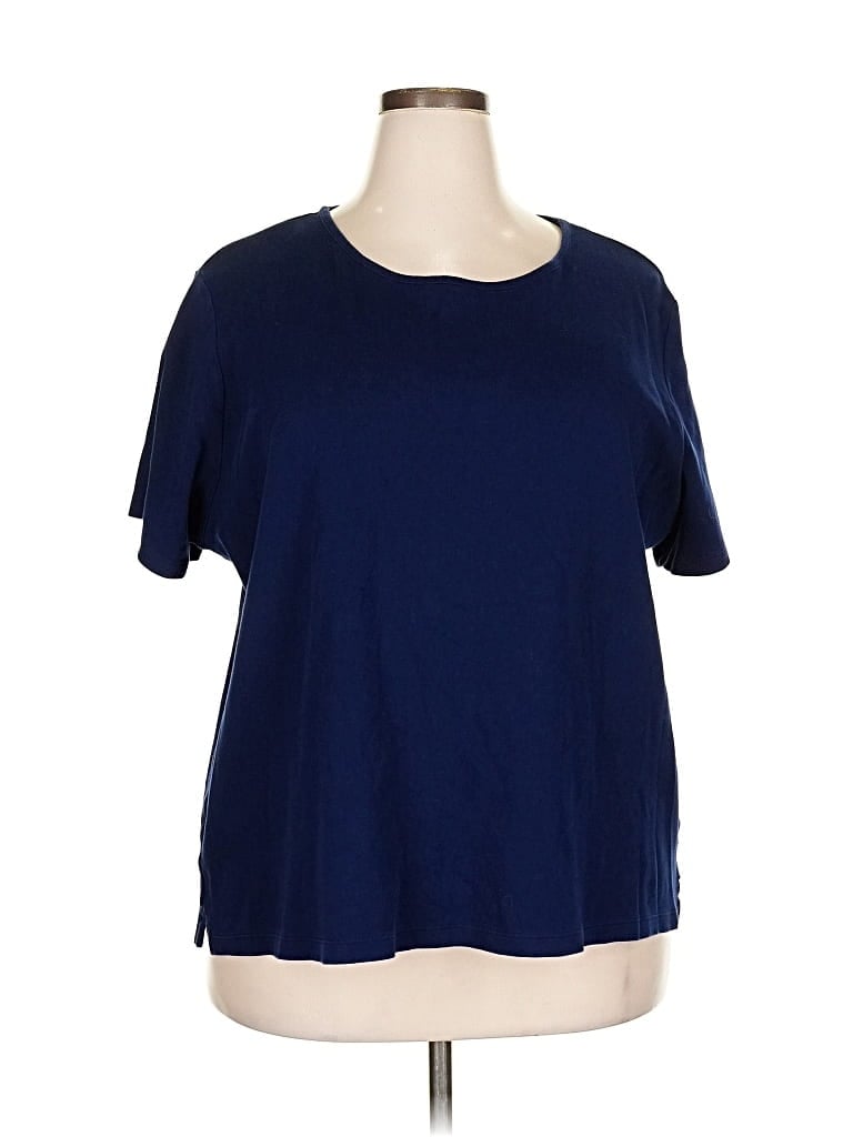 Pre-owned Kim Rogers Short Sleeve T-shirt In Blue