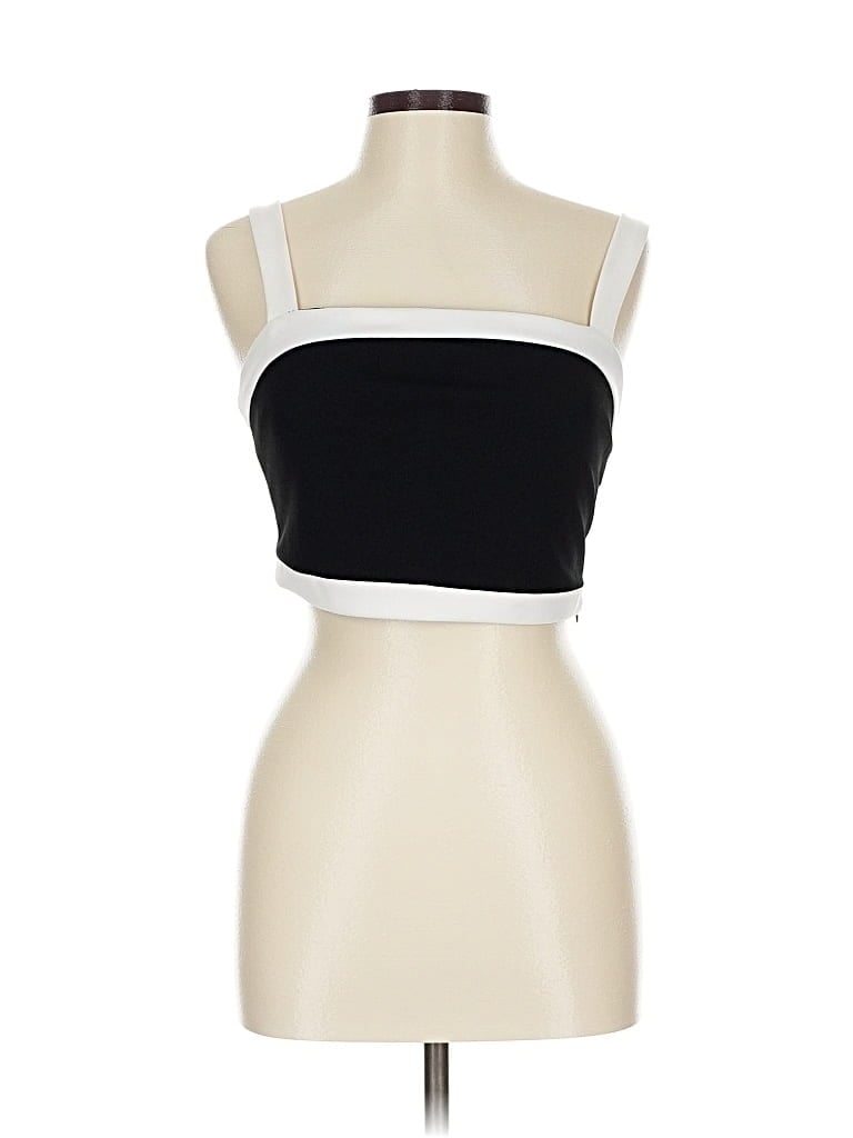 Pre-owned Lulus Tube Top Black Strapless Neckline Tops