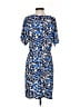 Leota Animal Print Blue Cocktail Dress Size S - photo 2