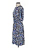 Leota Animal Print Blue Cocktail Dress Size S - photo 5