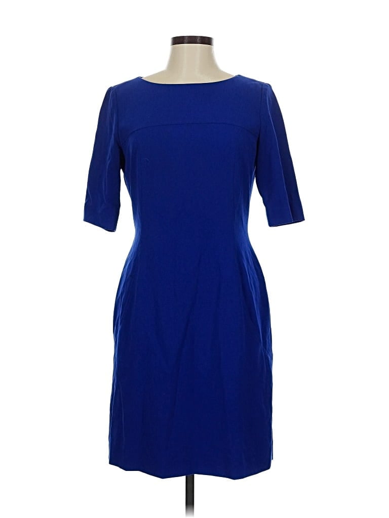 Pre-owned Tahari By Asl Cocktail Dress In Blue