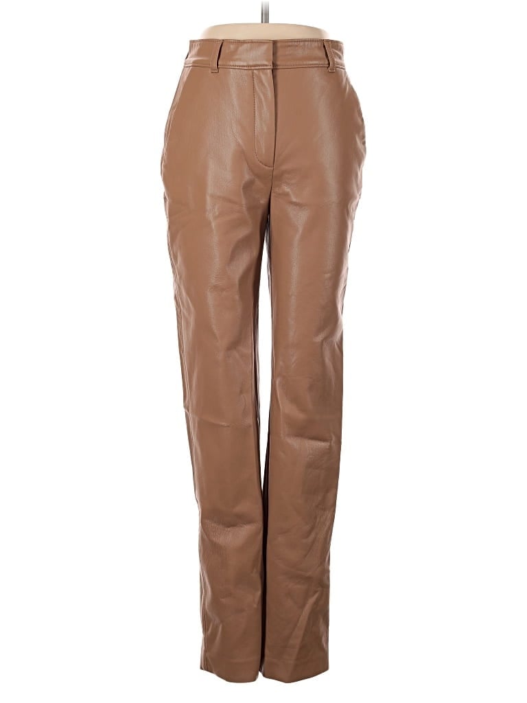 Pre-owned Babaton Casual Pants In Brown