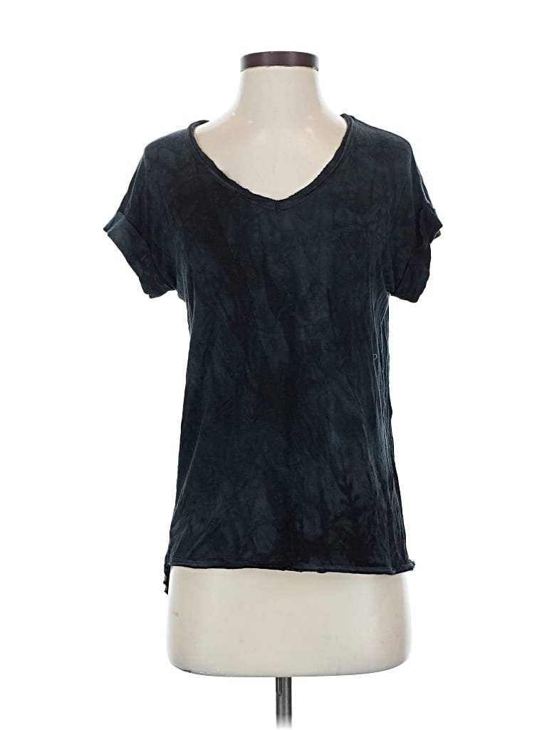 Pre-owned Tahari Short Sleeve T-shirt In Blue