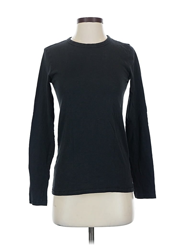 Pre-owned Rag & Bone Long Sleeve T-shirt In Black