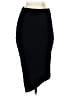 DKNY Solid Black Casual Skirt Size XS - photo 2