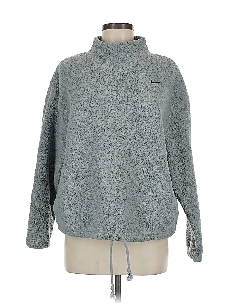 Pre-owned Nike Pullover Sweater In Gray