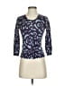 Boden 100% Wool Floral Blue Wool Cardigan Size 2 - photo 1