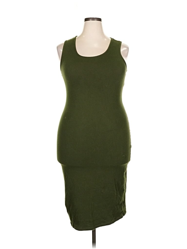 Pre-owned Love J Casual Dress In Green