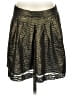 Gap 100% Polyester Metallic Gold Casual Skirt Size 4 - photo 1