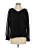 Calvin Klein Black Long Sleeve Top Size XL (estimated) - photo 1