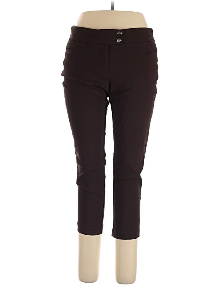 Pre-owned Style & Co Casual Pants In Brown