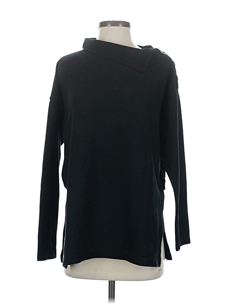 Pre-owned Max Studio Turtleneck Sweater In Black