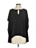 MICHAEL Michael Kors Solid Black 3/4 Sleeve Blouse Size S - photo 1
