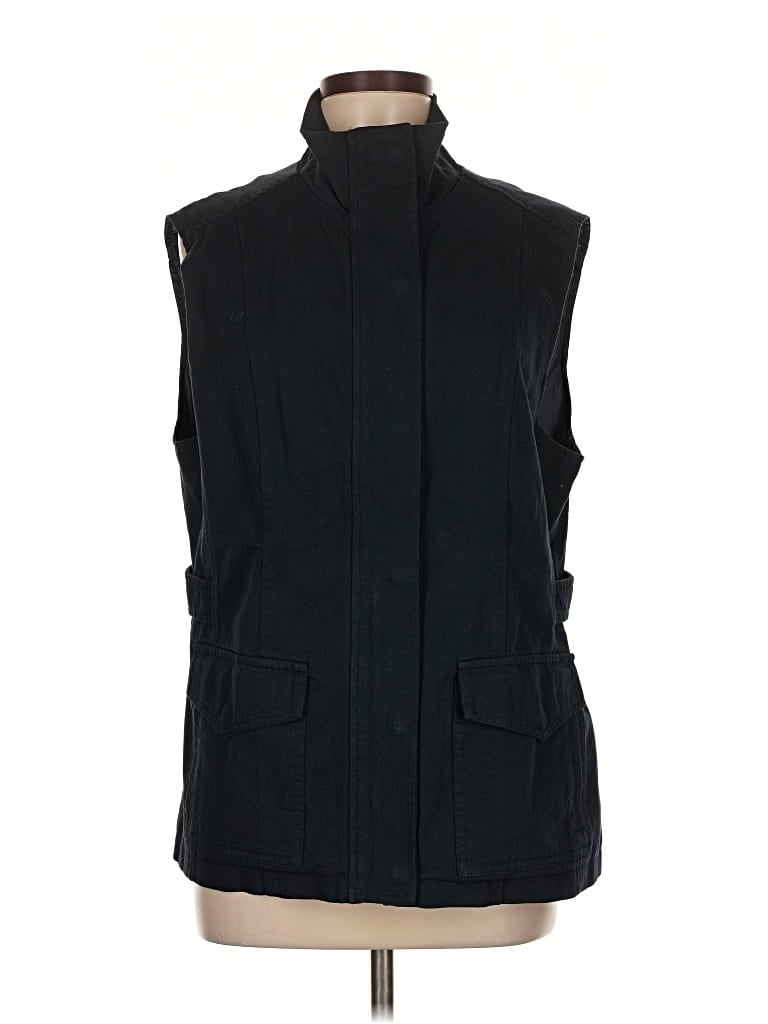 Pre-owned Mo-ka Vest In Black