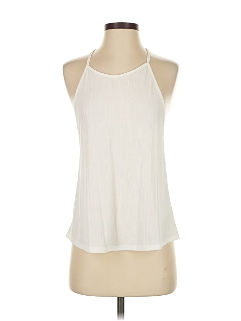 Pre-owned Intimately By Free People Sleeveless Blouse In White