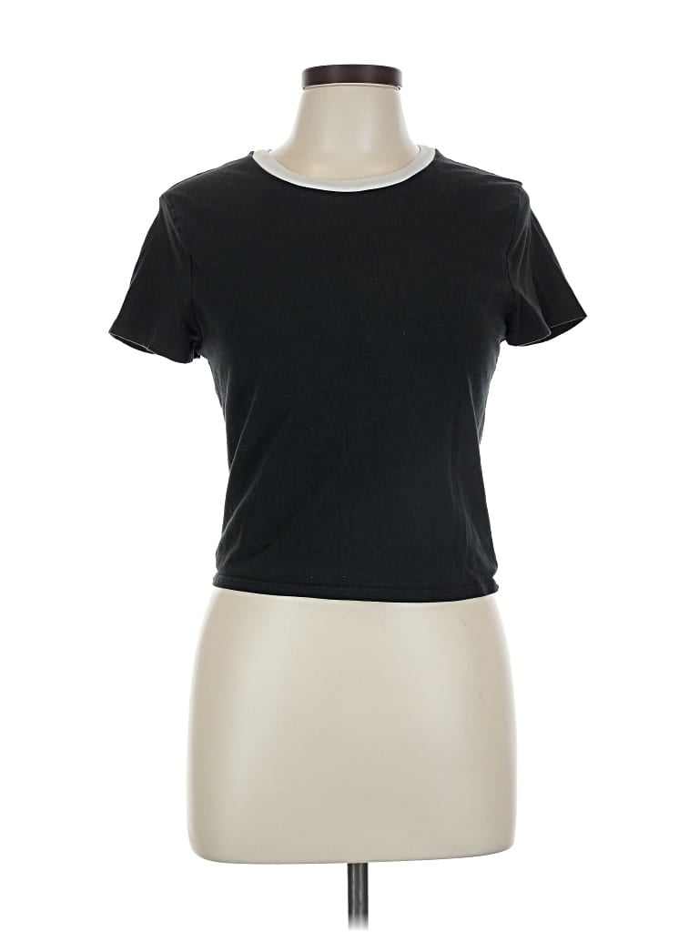 Pre-owned Abercrombie & Fitch Short Sleeve T-shirt In Black