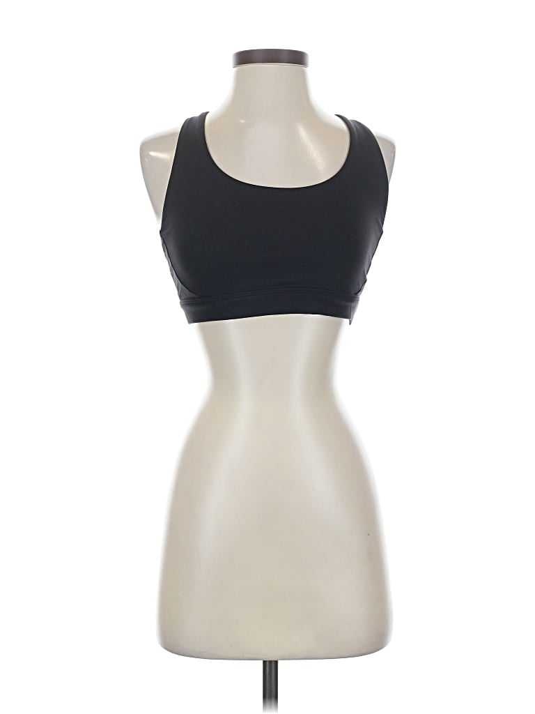 Pre-owned Athleta Sports Bra In Black