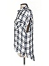 Rails Plaid Silver Short Sleeve Blouse Size XS - photo 5