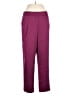 Calvin Klein 100% Polyester Purple Casual Pants Size M - photo 1