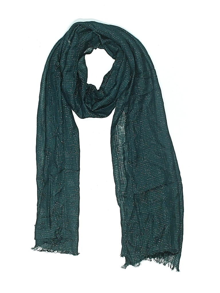 Pre-owned Unbranded Scarf In Blue