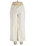 Assorted Brands Ivory Linen Pants Size XL - photo 1