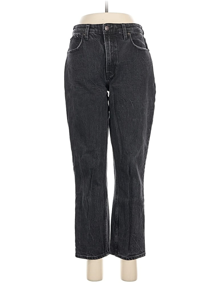 Pre-owned Abercrombie & Fitch Jeans In Gray