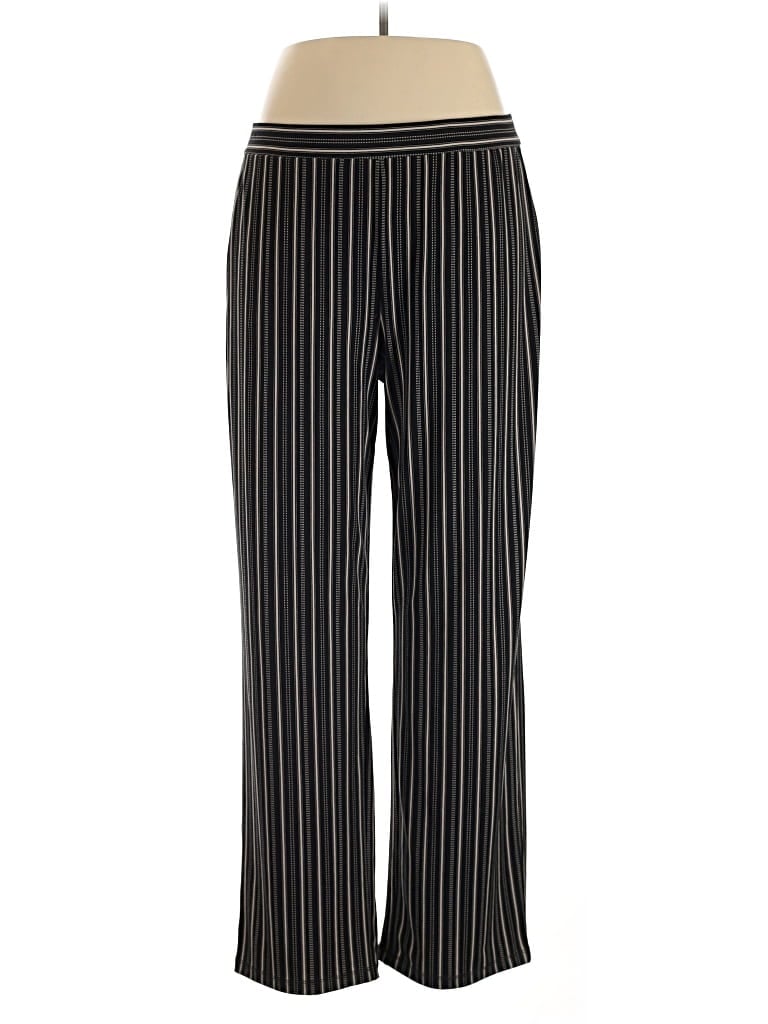 Pre-owned Susan Graver Casual Pants In Black