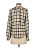 Pilcro Plaid Tan Long Sleeve Button-Down Shirt Size XS - photo 2