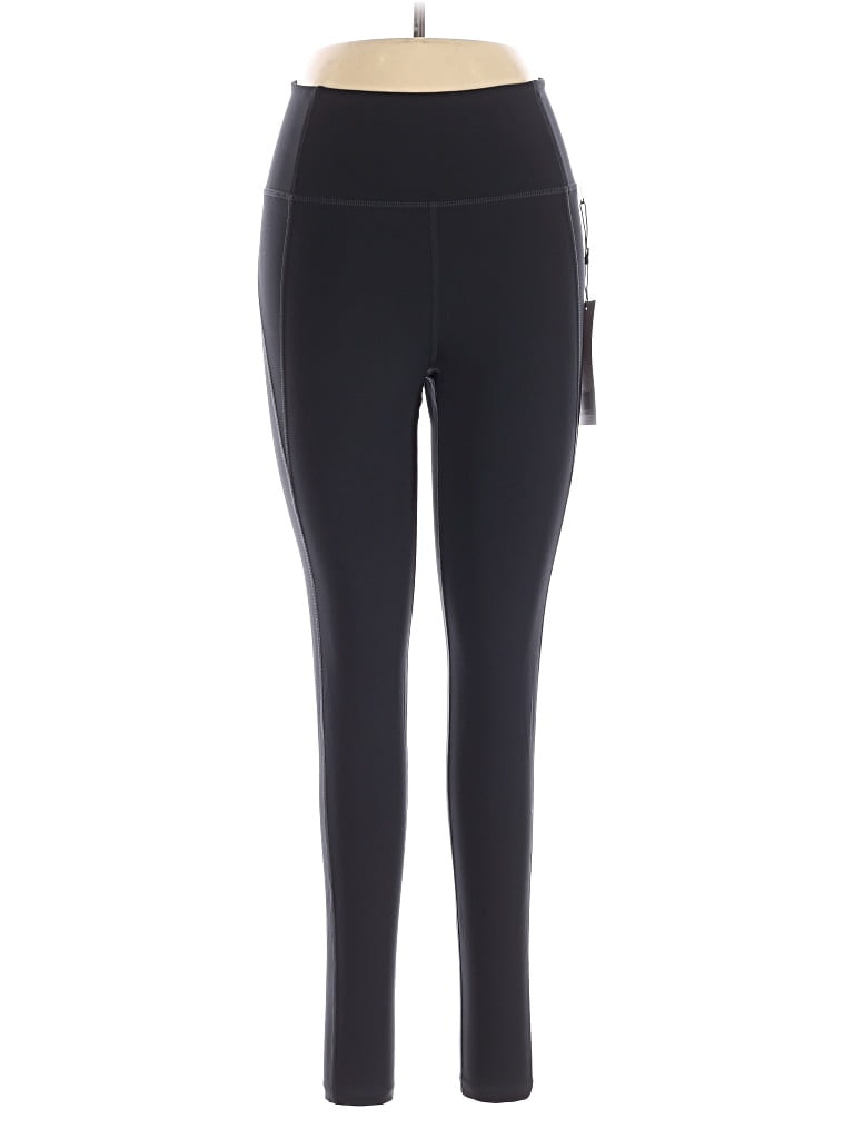 Pre-owned Girlfriend Collective Active Pants In Black