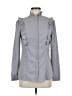 Octavia 100% Polyester Gray Long Sleeve Blouse Size M - photo 1