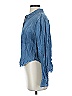 Rails 100% Tencel Blue Long Sleeve Button-Down Shirt Size S - photo 5