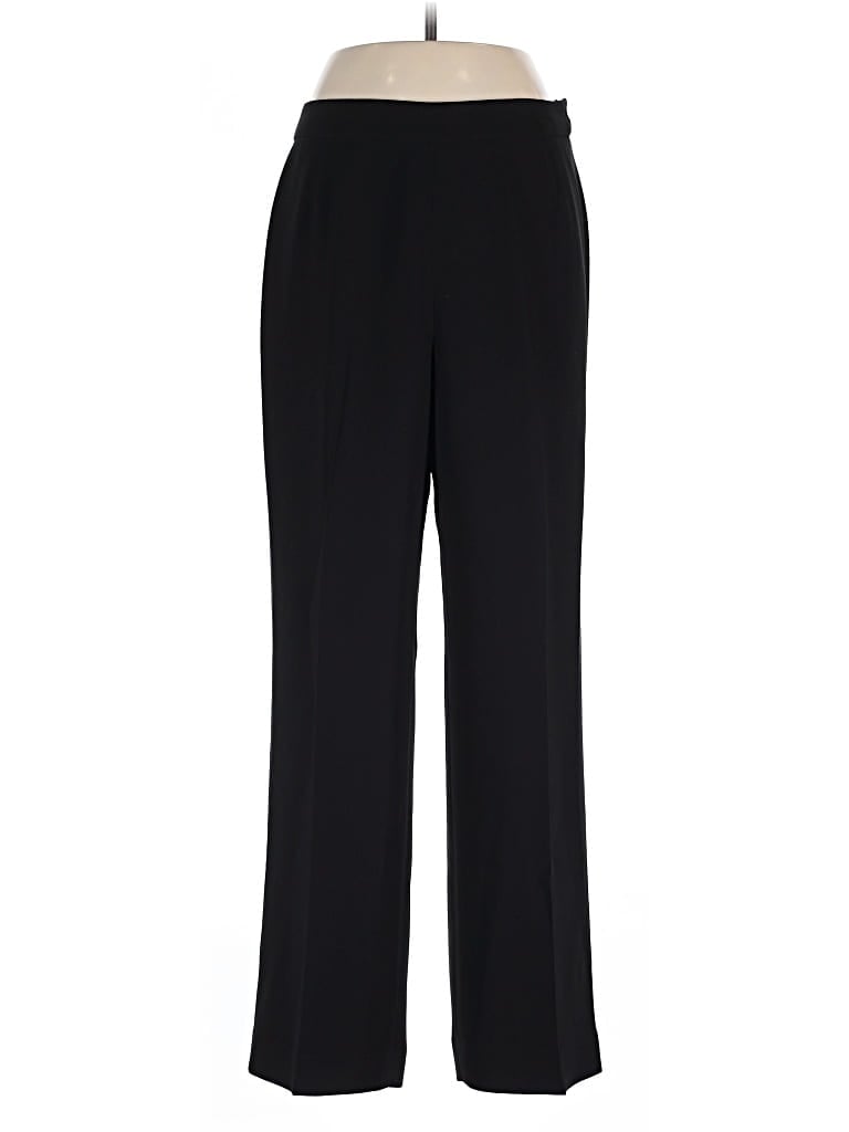 Pre-owned Le Suit Dress Pants In Black