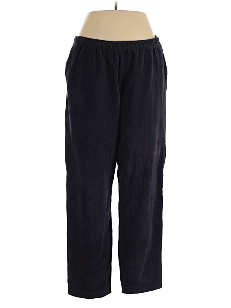 Pre-owned Lands' End Casual Pants In Blue