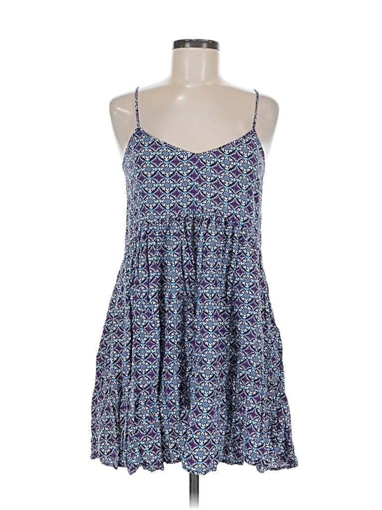 Pre-owned Express Casual Dress In Blue