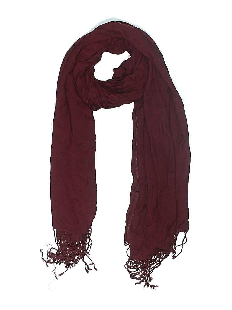 Pre-owned Unbranded Scarf In Red